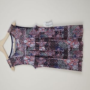 Bobbie Brooks Sheer Yoke Top